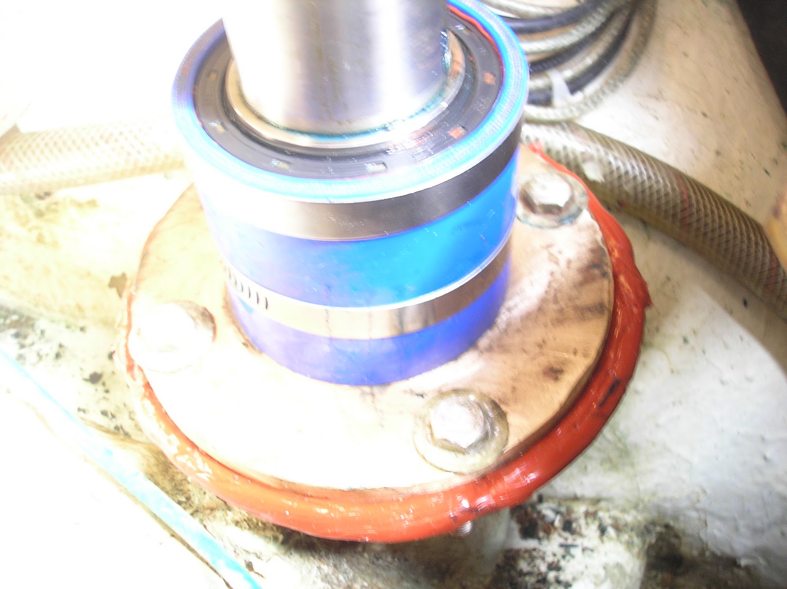 Boat Projects Rudder Shaft Seal Upgrade