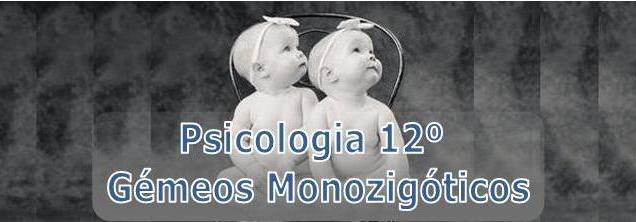 Psicologia 12º - Gémeos Monozigóticos