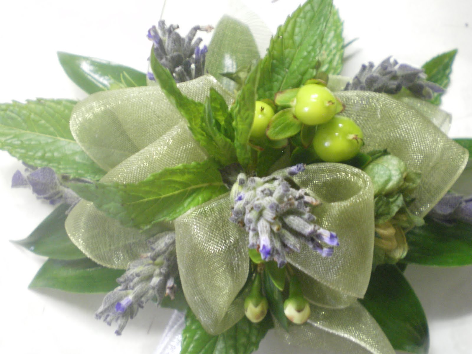 Flower Biz and Buzz Herb series French Country Wedding Flowers