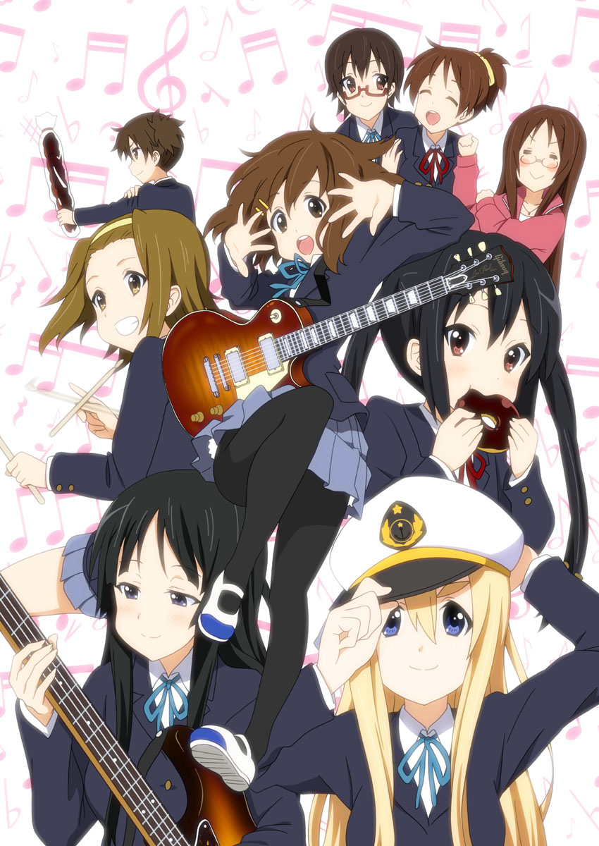 صور الانمي الموسيقي k-on K-On+group+pic