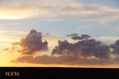 Atardecer desde la pollera