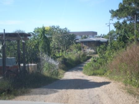 pathway to Henry's house