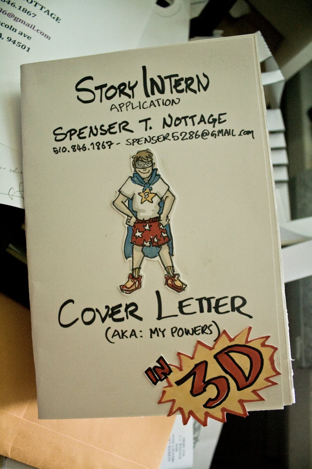 concepts and creations pop up book cover letter pixar internship cover letter