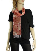 2pc Blouse with Shawl