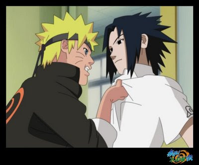 Shippu! KONOHA GAKUEN DEN *new fic* CAP 1 "Presentación: día de escuela" SASUKE+Y+NARUTO