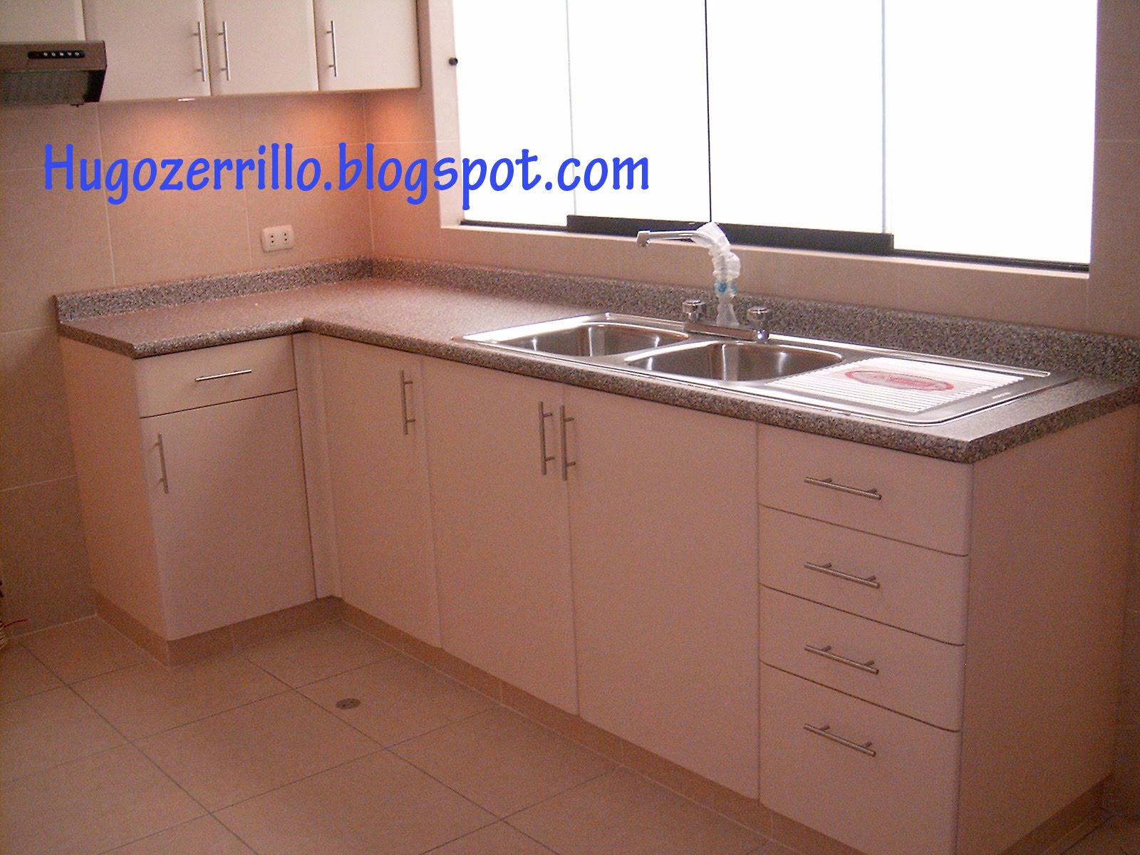 Muebles de melamine": galeria cocinas Diseño muebles cocina con repisa