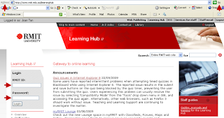 RMIT Learning Hub online Login guide using rmit.edu.au
