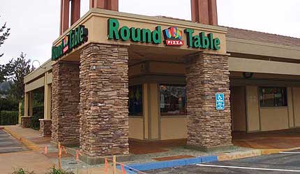 In restaurants, Round Table