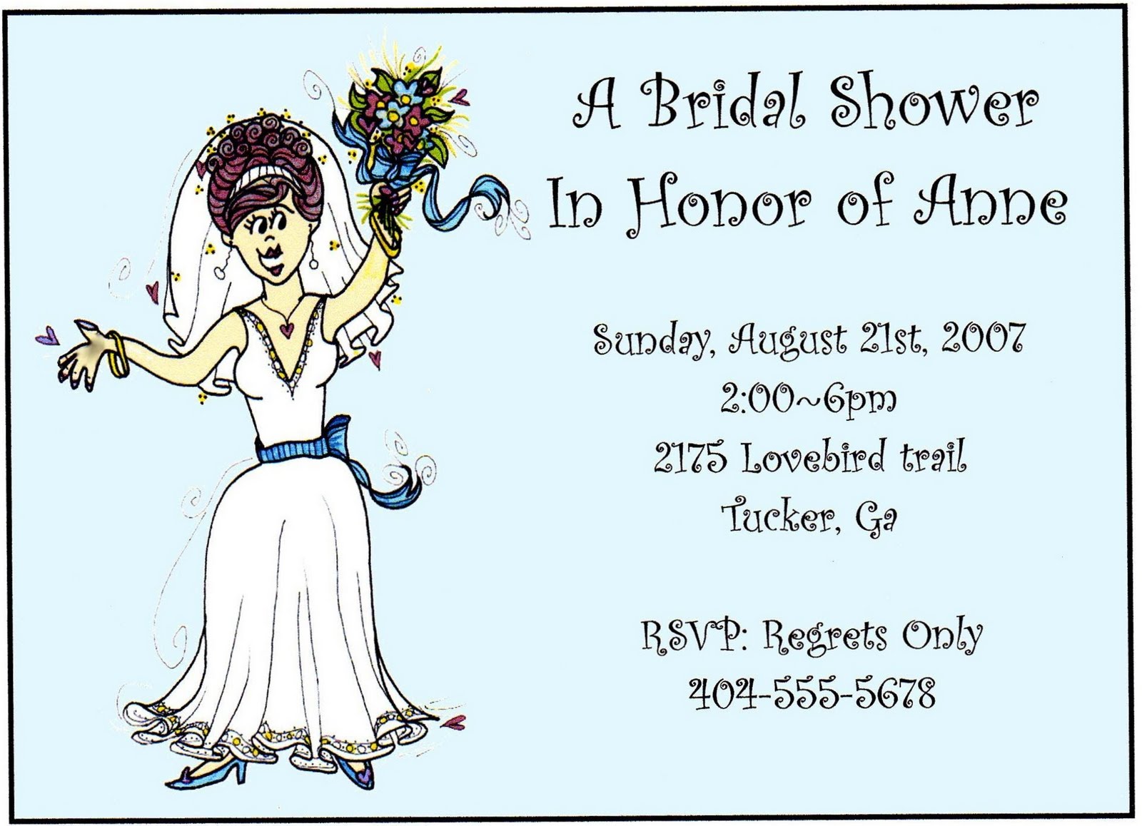 Bridal Invite