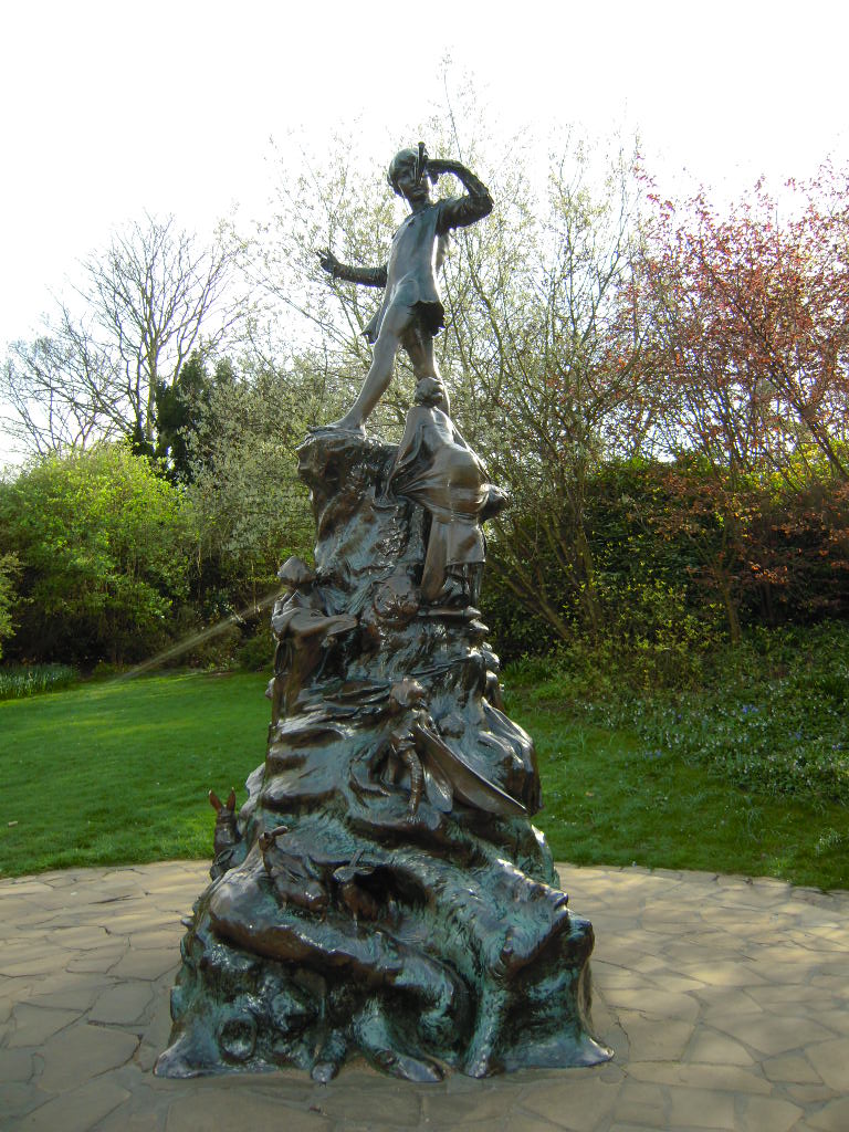 Peter Pan statue, Kensington gardens; I've wanted to see