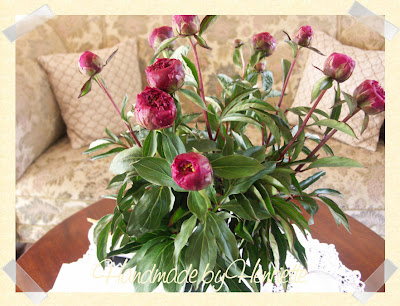 Handmade by henriette: min blomst............
