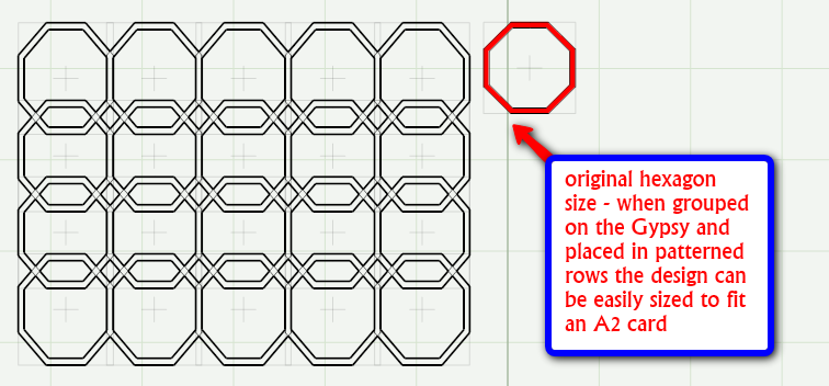 Origami+hexagon+grid