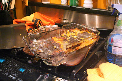 pyrex breaking in oven