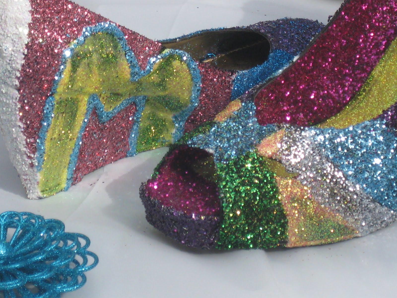 Johanna Muses Shoe Decorating Party