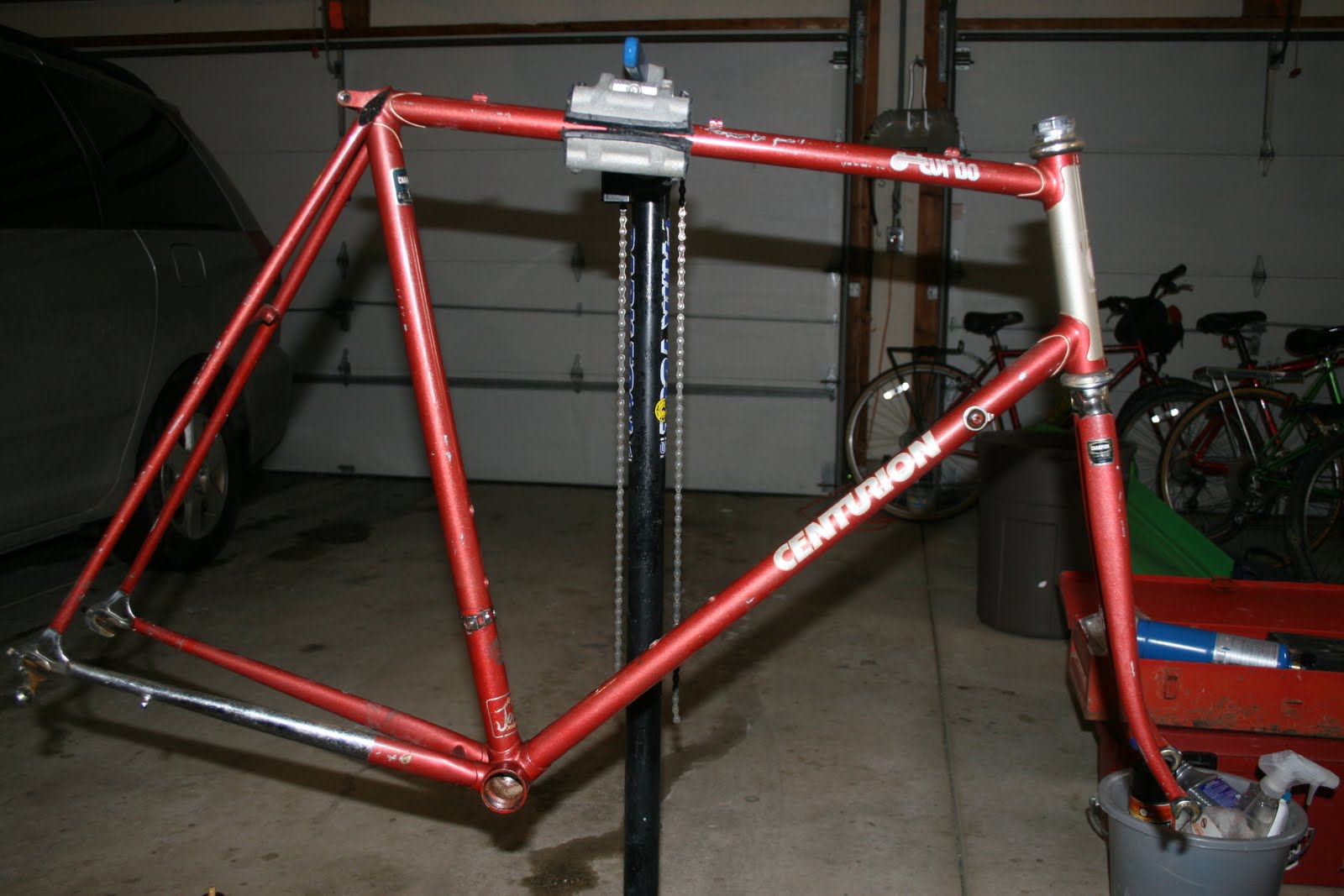 Cyclops Vintage Bikes Removing a stuck seat post