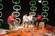 El  grupo en la television