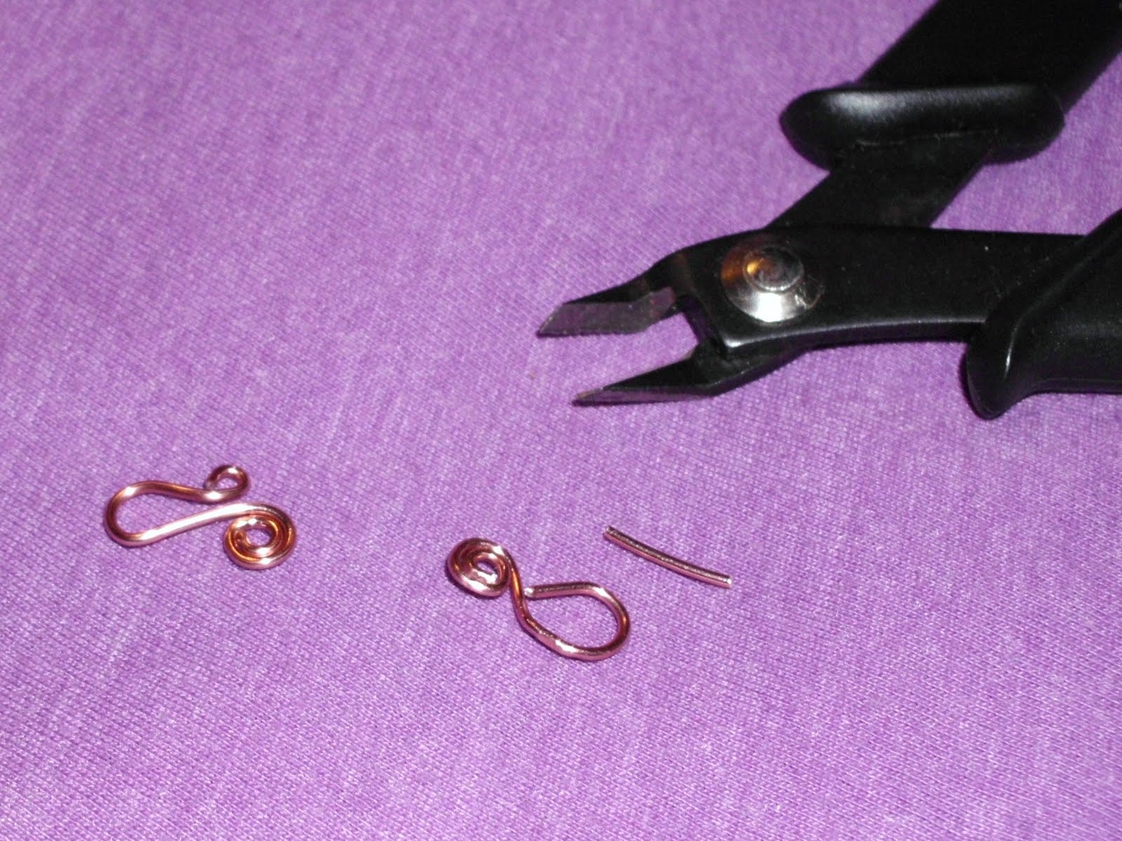 Bare Moose Jewelry On Etsy WIRE HOOK AND LOOP CLASP TUTORIAL