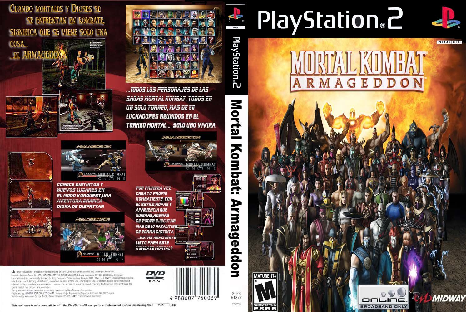 Mortal Kombat Armageddon (Jeu Playstation 2) - Images, vidéos, astuces