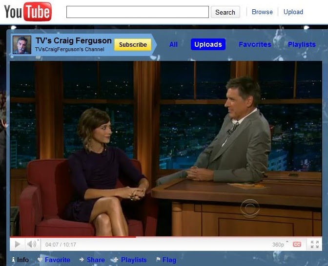 Rashida Jones: Talk Show: The Late Late Show with Craig Ferguson