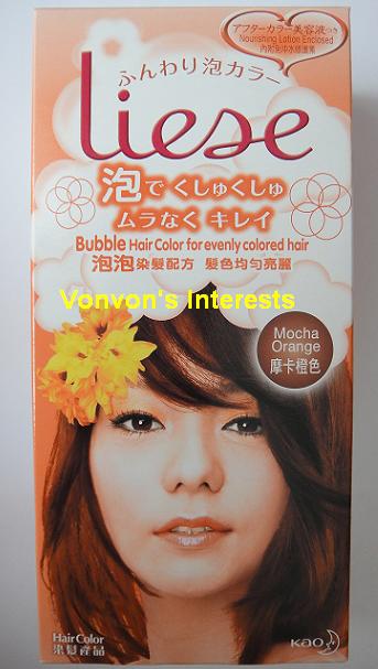 liese bubble hair color glossy brown. Liese Bubble Hair Color in