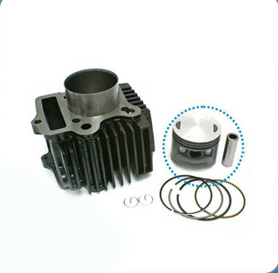 Isi Paket : Blok silinder, seher + ring 56mm, clip dan pen piston