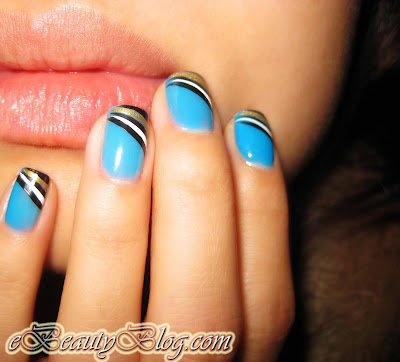 Fiche mode 2 : le Nail Art  Blue+nail+art1