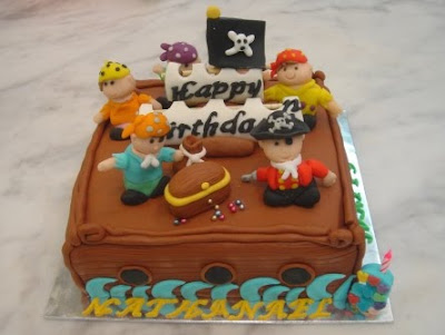 Pirate Cake for Nathanael