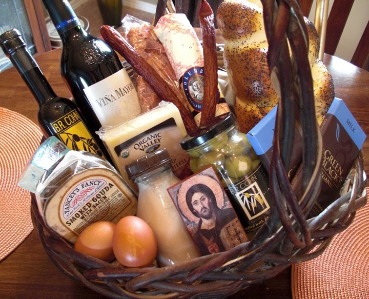 In Fine Fettle What's in your Pascha Basket?