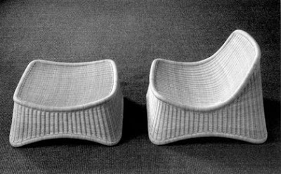 Easy Chair on Easy Chair Ottoman