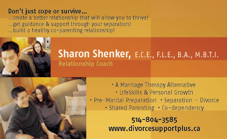 Divorce Support Plus business card