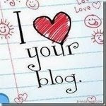 I Love Your Blog Award