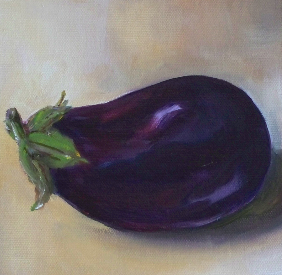 Eggplant Paintings