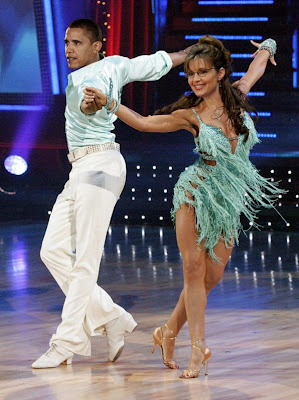 Barack Obama and Sarah Palin dance Salsa. Click to enlarge