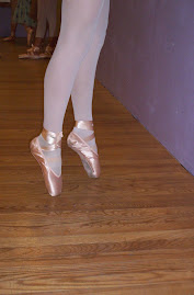 Ballet feet.