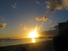 Sunset in Waikiki