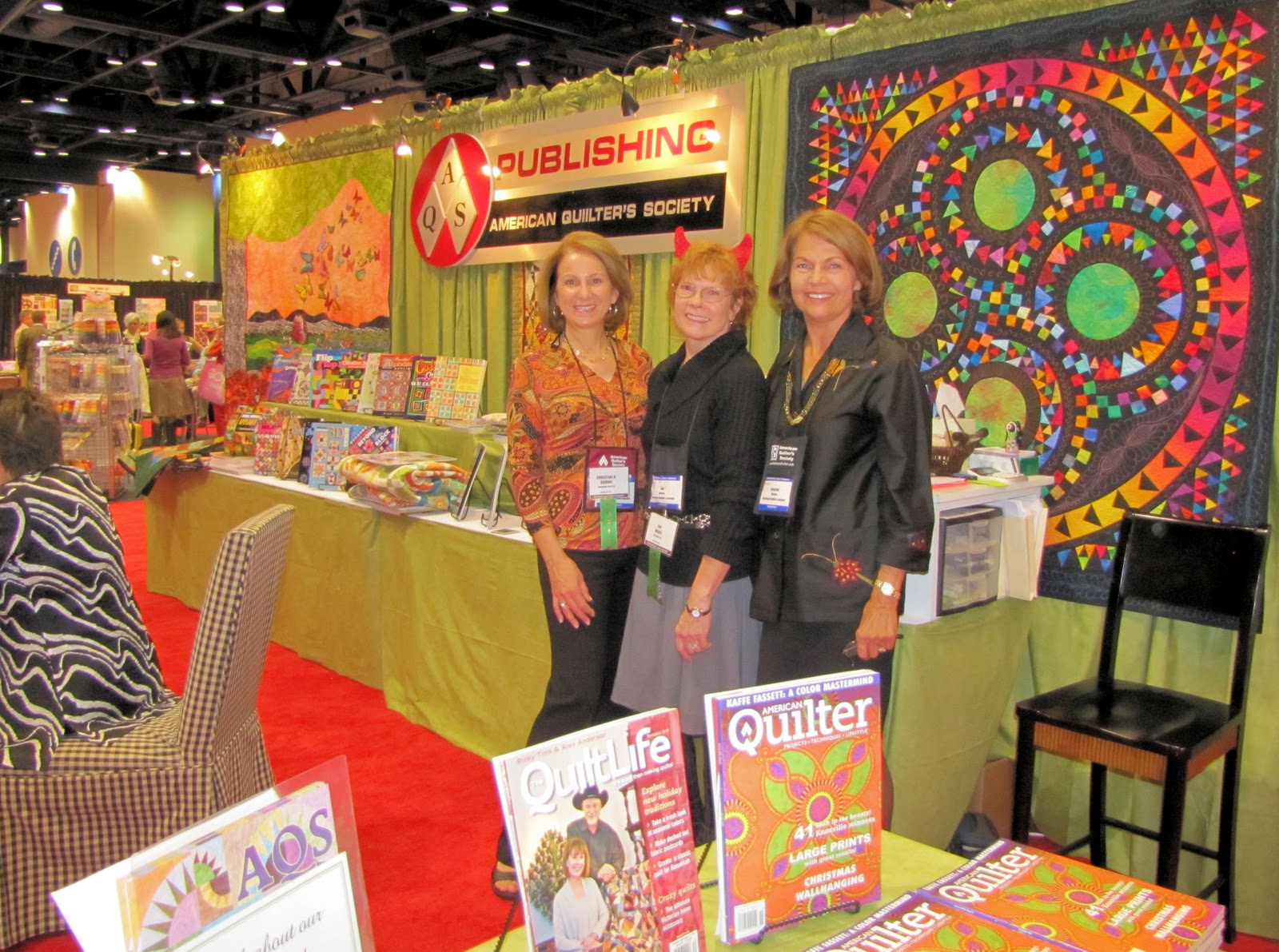 Quilt Market is now over,