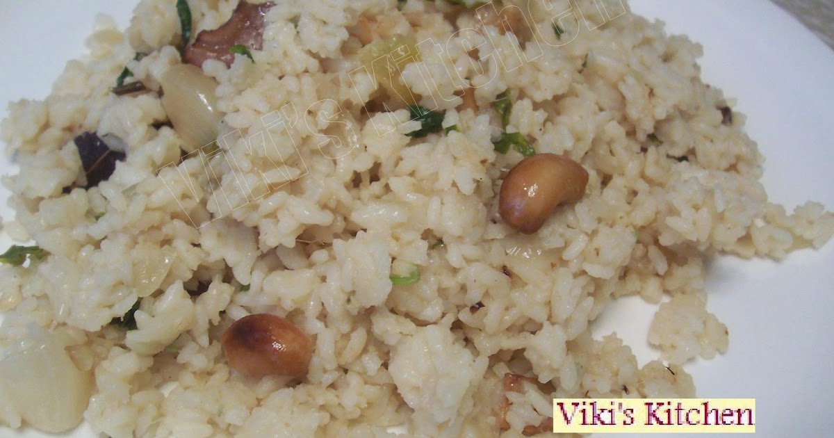 Viki 's Kitchen Coconut milk rice
