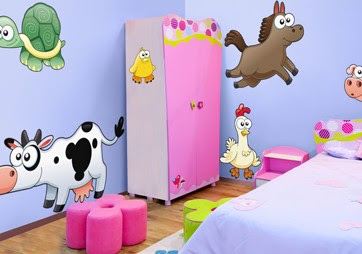 Decorando la habitación de tus hijos con Adhesivos photo foto rec%C3%A1mara con adhesivos 3 Decorando la habitación de tus hijos con Adhesivos