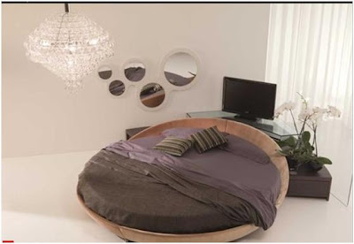 decora y disena: Recámaras Matrimoniales con Camas Redondas