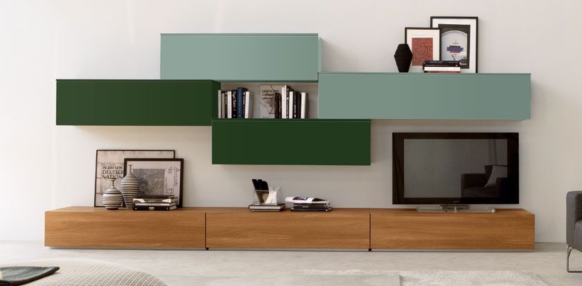 decora y disena: 10 Hermosos libreros estilo contemporáneo para la Sala