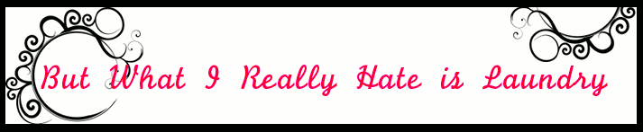 But What I Really Hate Is Laundry
