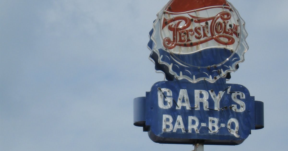 The Drawn Cutlass Restaurant Review Gary's BarBQ, China Grove, NC