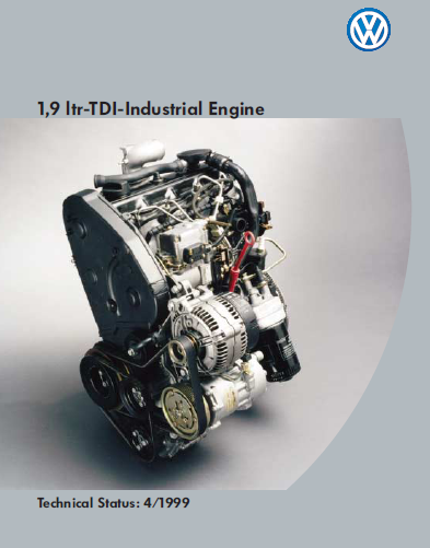 repair-manuals: Volkswagen TDI 1.9 Industrial Engine