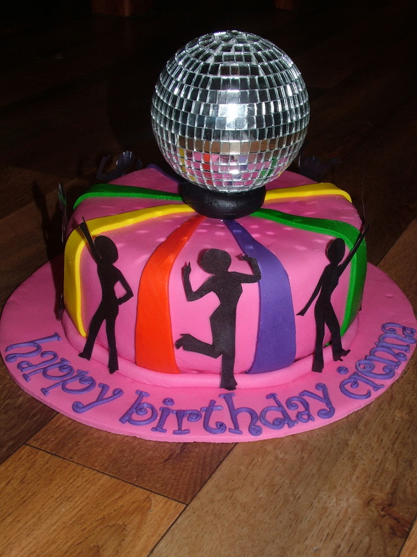 Disco Cake on Pinterest 50th Birthday Cakes, Birthday ...