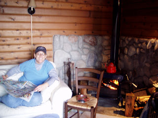 Scribbles 40th Birthday Trip Ben Ure Cabin
