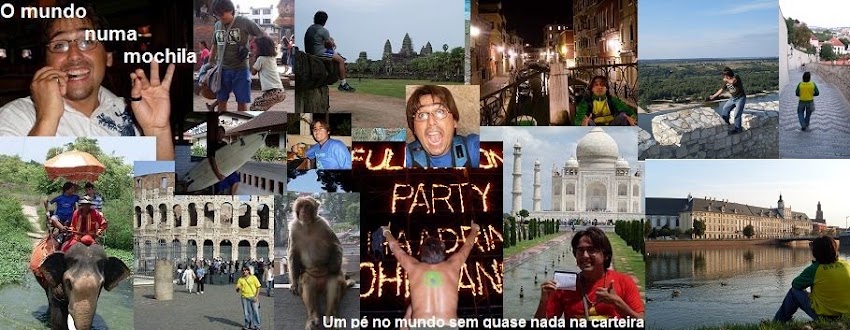 O mundo numa mochila