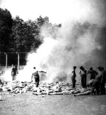 علاقة هتلر بالمسلمين Holocaust+of+Jews+Birkenau+Open+Air+Burning+of+Bodies