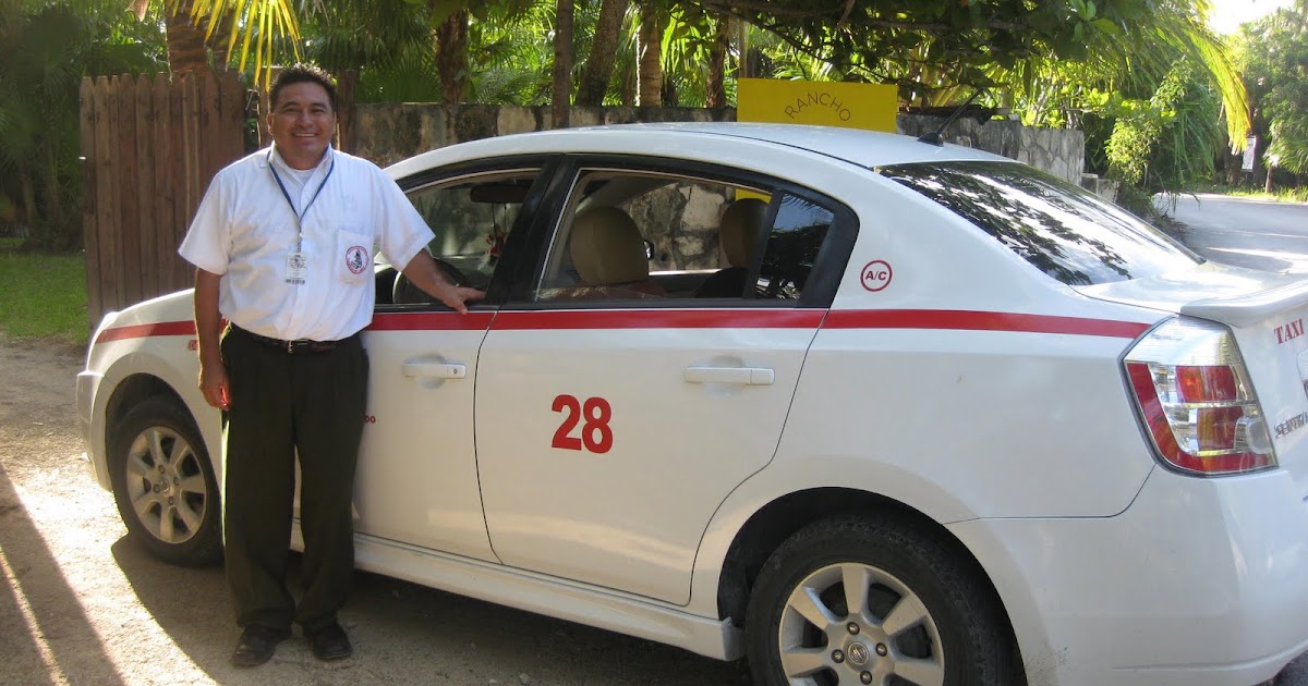 Tulum Living Taxi driver in Tulum***