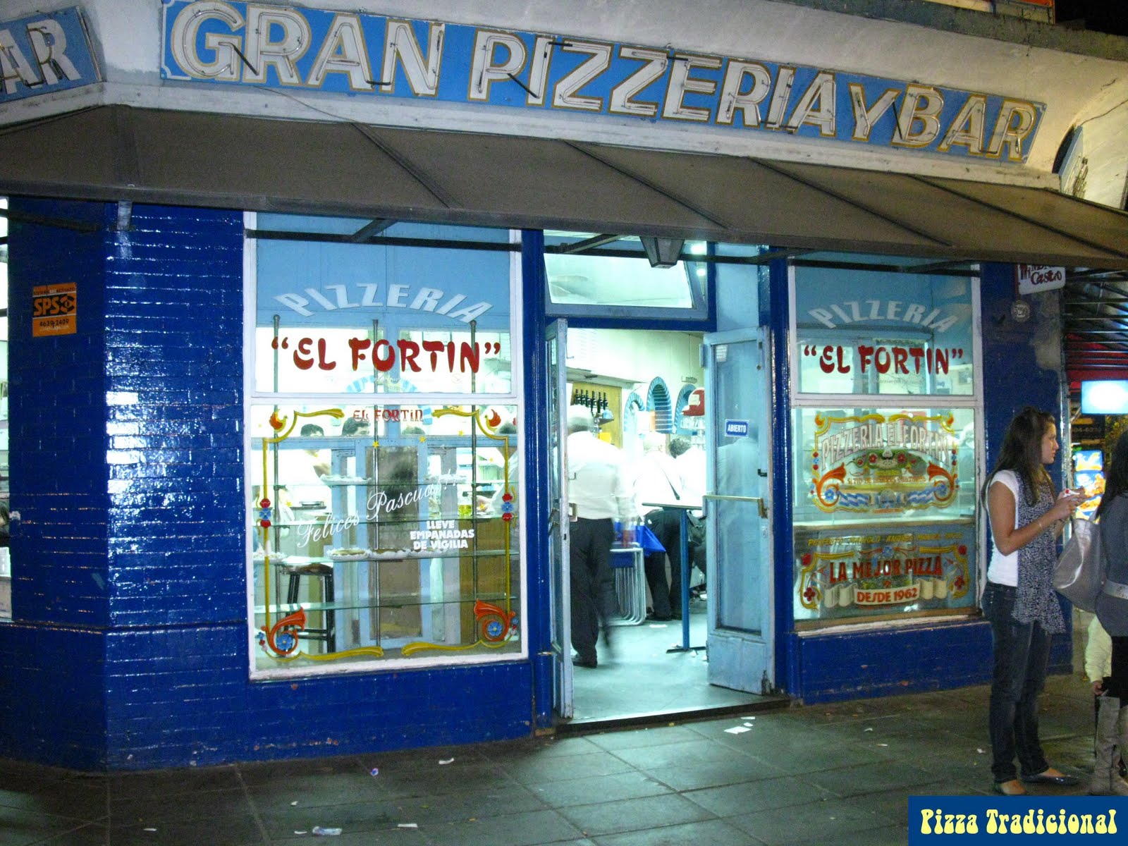 Pizza Tradicional El Fortin.