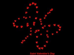 3d valentine hearts screensaver